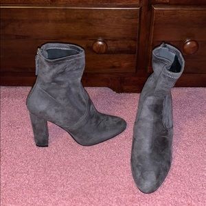 Steve Madden suede booties